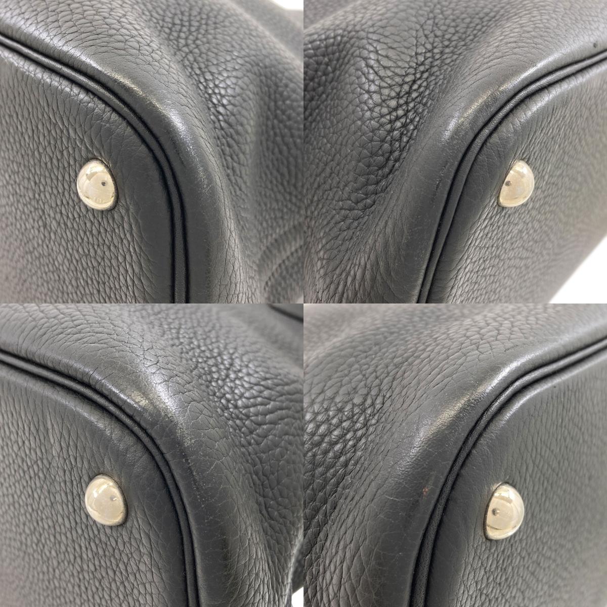 HERMES Bolide35 SilverHardware Handbag Taurillon Clemence Ladies [Used]
