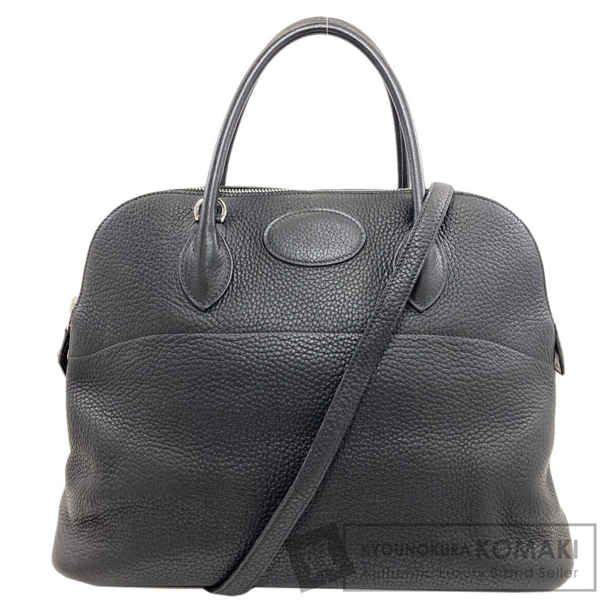 HERMES Bolide35 SilverHardware Handbag Taurillon Clemence Ladies [Used]