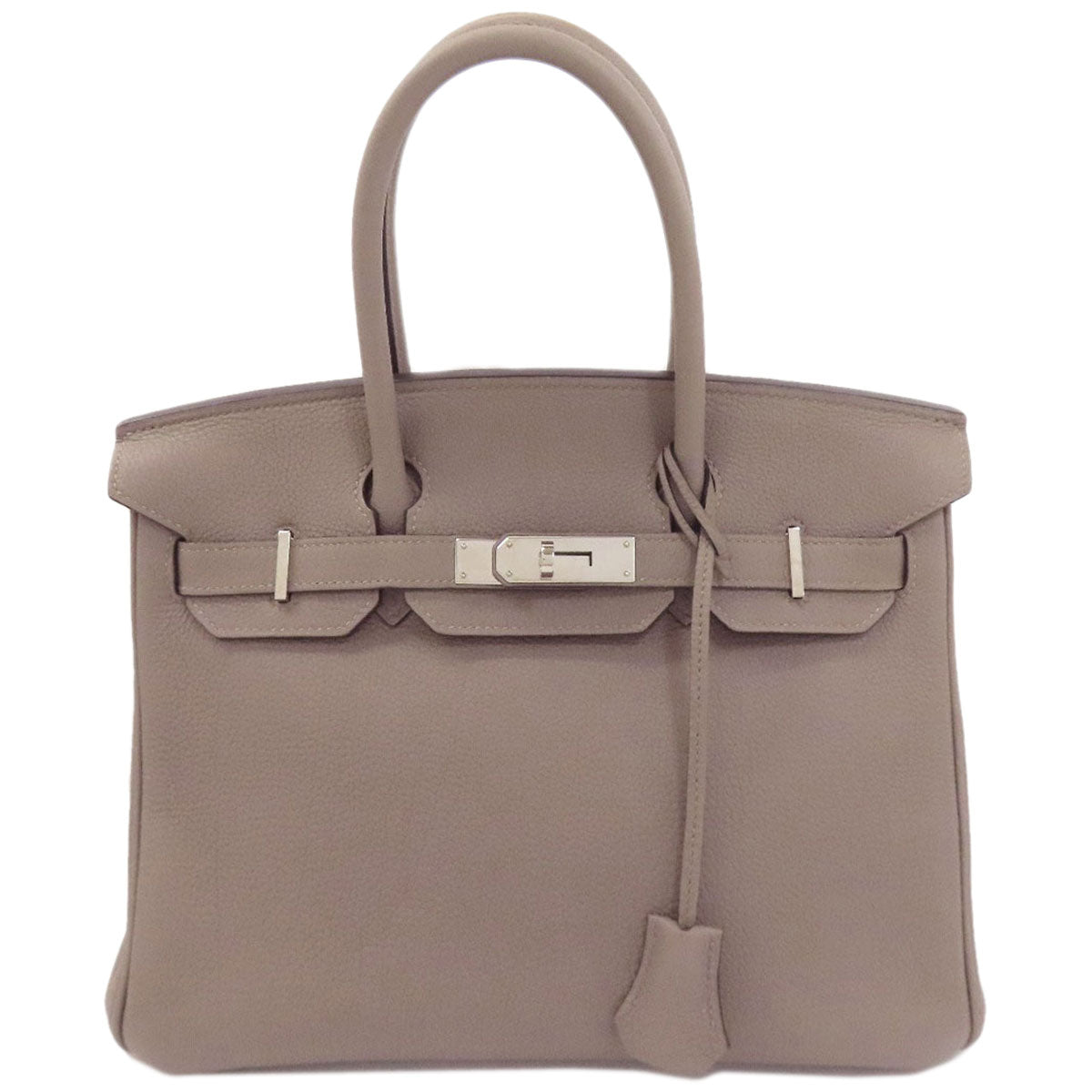 HERMES Birkin 30 SilverHardware Handbag Togo Ladies [Used]