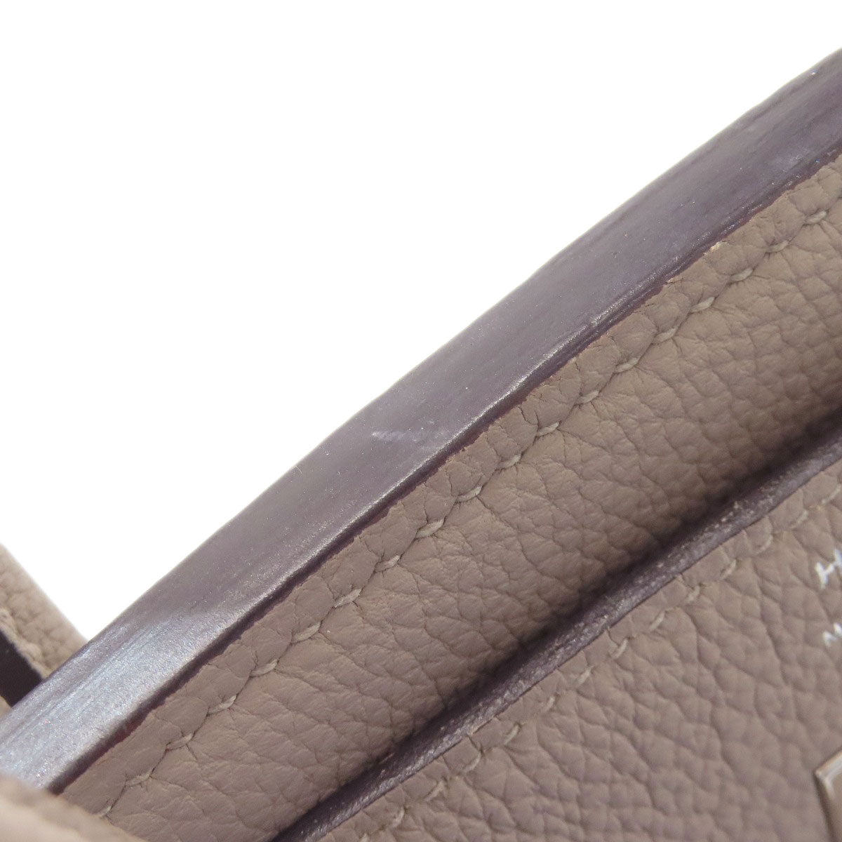 HERMES Birkin 30 SilverHardware Handbag Togo Ladies [Used]