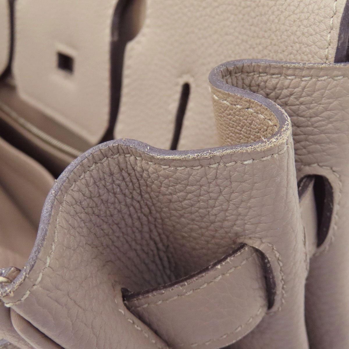 HERMES Birkin 30 SilverHardware Handbag Togo Ladies [Used]