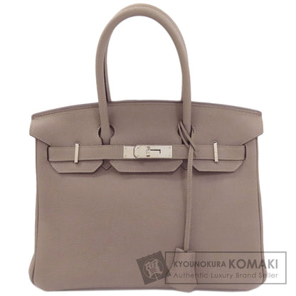 HERMES Birkin 30 SilverHardware Handbag Togo Ladies [Used]