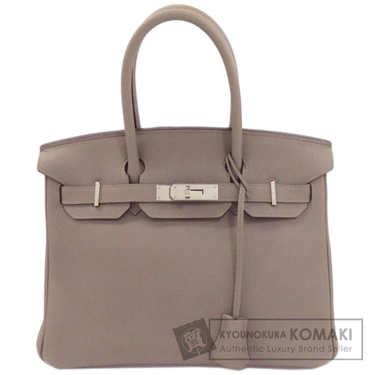 HERMES Birkin 30 SilverHardware Handbag Togo Ladies [Used]
