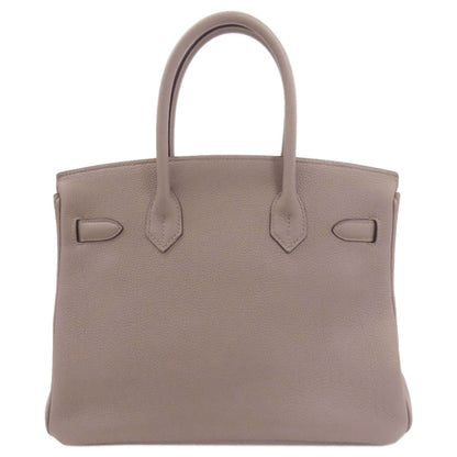 HERMES Birkin 30 SilverHardware Handbag Togo Ladies [Used]