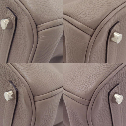 HERMES Birkin 30 SilverHardware Handbag Togo Ladies [Used]