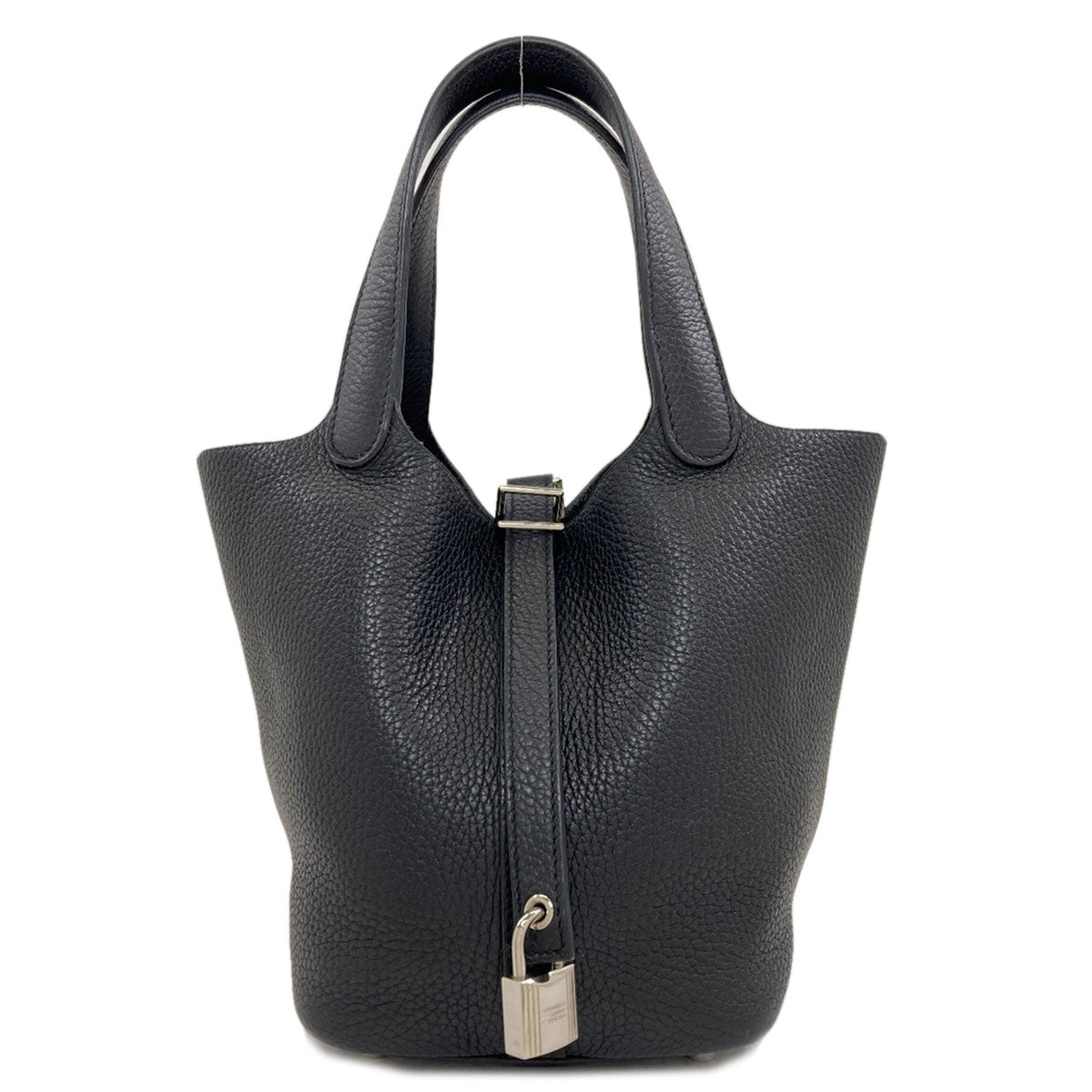 HERMES Picotin Lock PM SilverHardware Handbag Taurillon Clemence Ladies [Used]