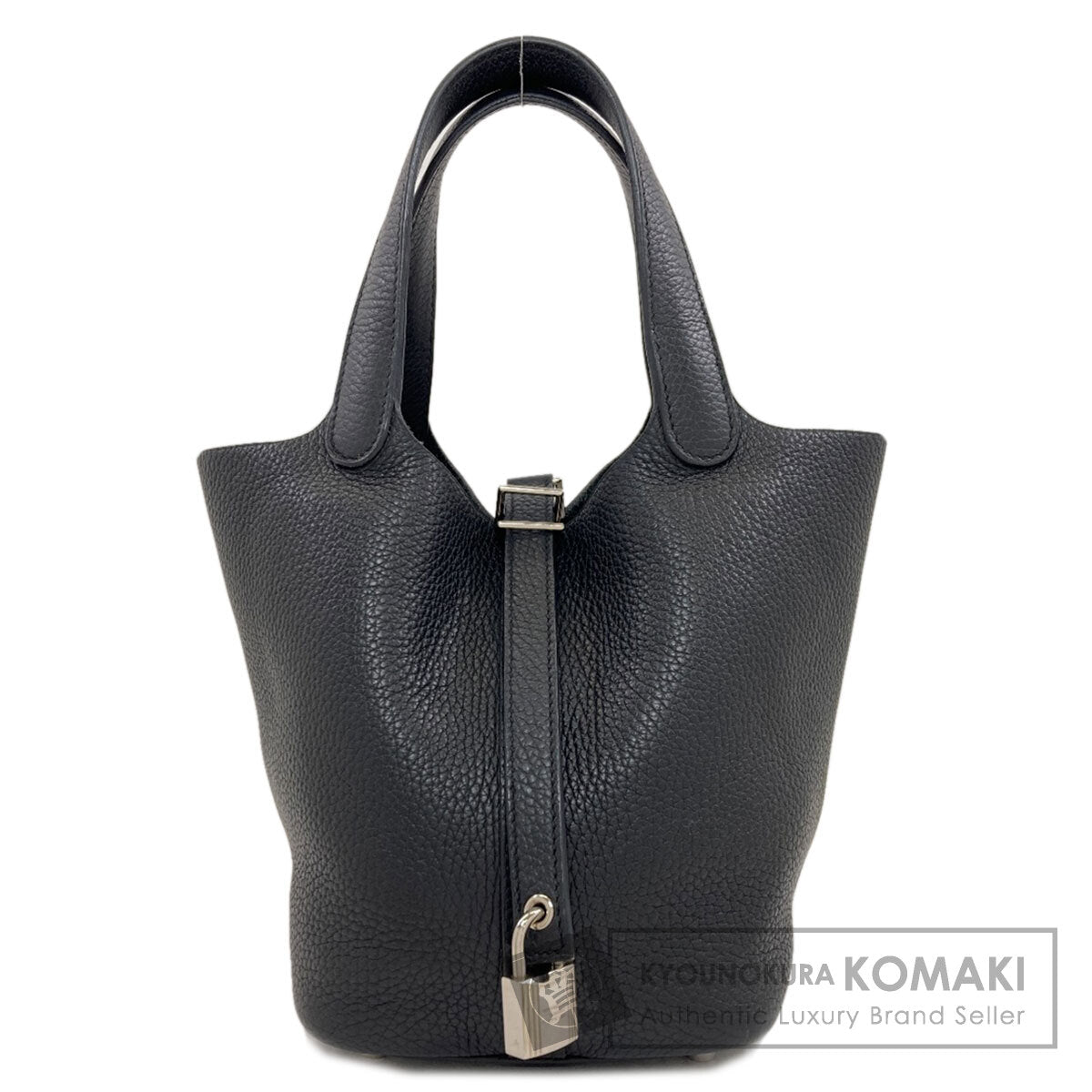 HERMES Picotin Lock PM SilverHardware Handbag Taurillon Clemence Ladies [Used]