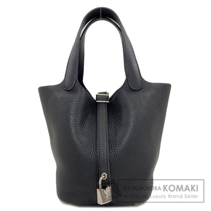 HERMES Picotin Lock PM SilverHardware Handbag Taurillon Clemence Ladies [Used]