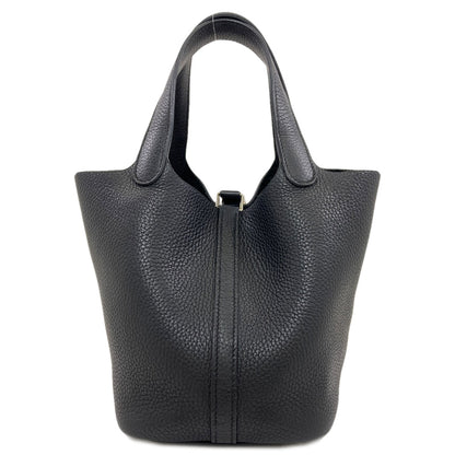 HERMES Picotin Lock PM SilverHardware Handbag Taurillon Clemence Ladies [Used]