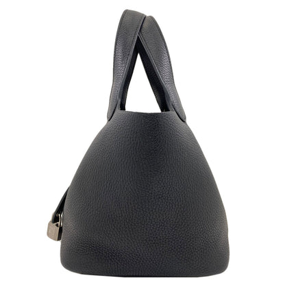 HERMES Picotin Lock PM SilverHardware Handbag Taurillon Clemence Ladies [Used]
