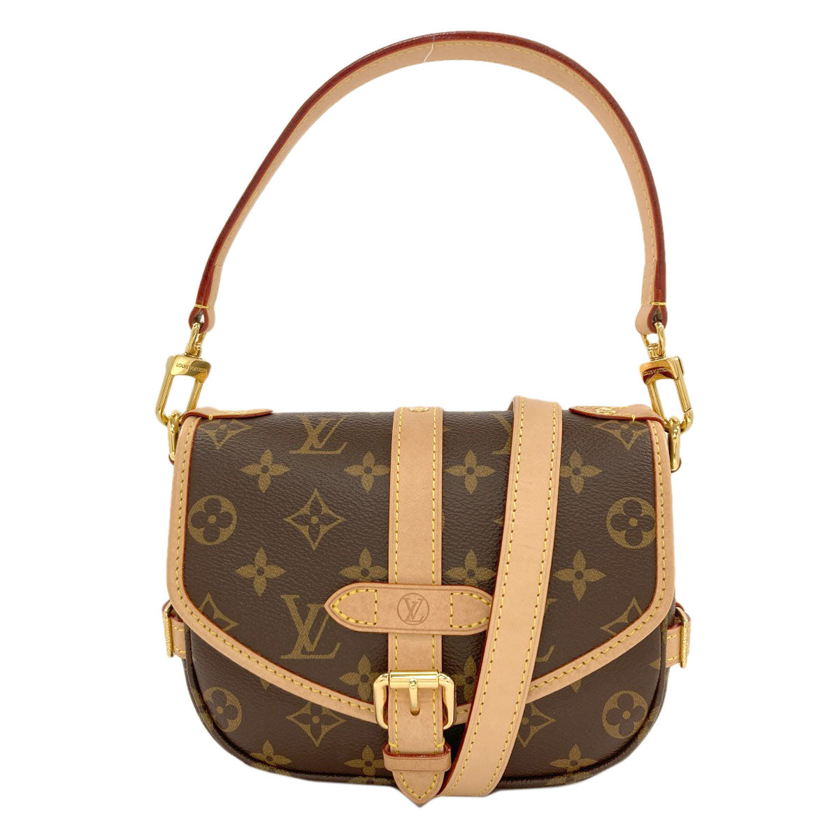 LOUIS VUITTON M46740 Saumur BB Shoulder Bag Monogram canvas Ladies [Used]