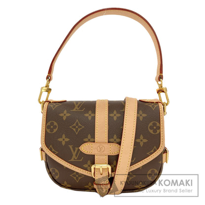 LOUIS VUITTON M46740 Saumur BB Shoulder Bag Monogram canvas Ladies [Used]