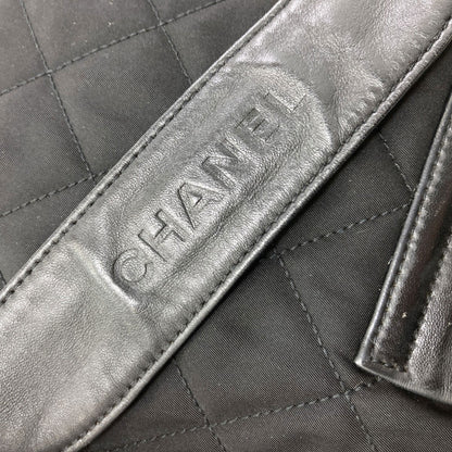 CHANEL Matelasse one belt SilverHardware Shoulder Bag Nylon CalfLadies [Used]