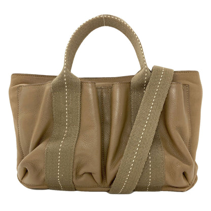 HERMES Caravan Horizontal PM Handbag Canvas VodermaLadies [Used]