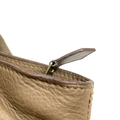 HERMES Caravan Horizontal PM Handbag Canvas VodermaLadies [Used]