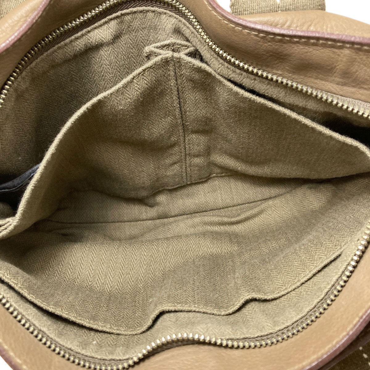 HERMES Caravan Horizontal PM Handbag Canvas VodermaLadies [Used]