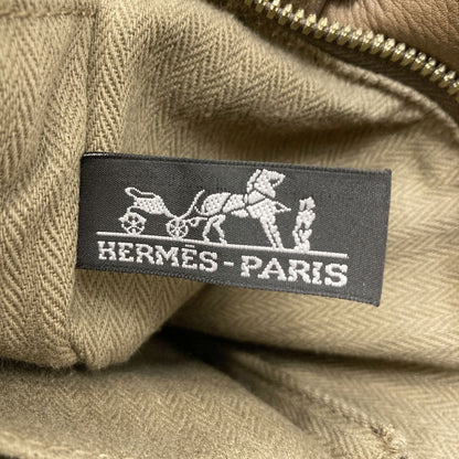HERMES Caravan Horizontal PM Handbag Canvas VodermaLadies [Used]