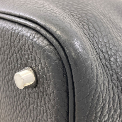 HERMES Picotin Lock MM SilverHardware Handbag Taurillon Clemence Ladies [Used]