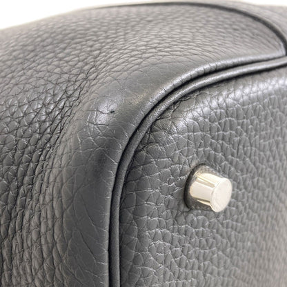 HERMES Picotin Lock MM SilverHardware Handbag Taurillon Clemence Ladies [Used]