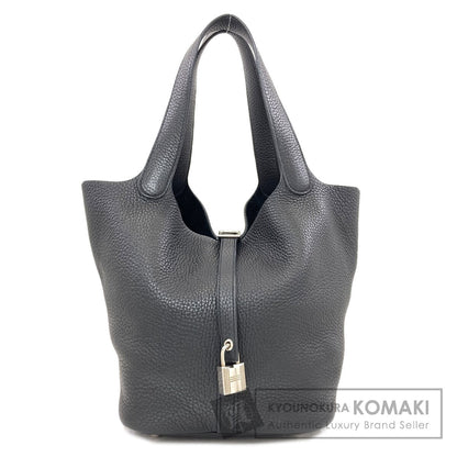HERMES Picotin Lock MM SilverHardware Handbag Taurillon Clemence Ladies [Used]