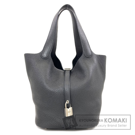 HERMES Picotin Lock MM SilverHardware Handbag Taurillon Clemence Ladies [Used]