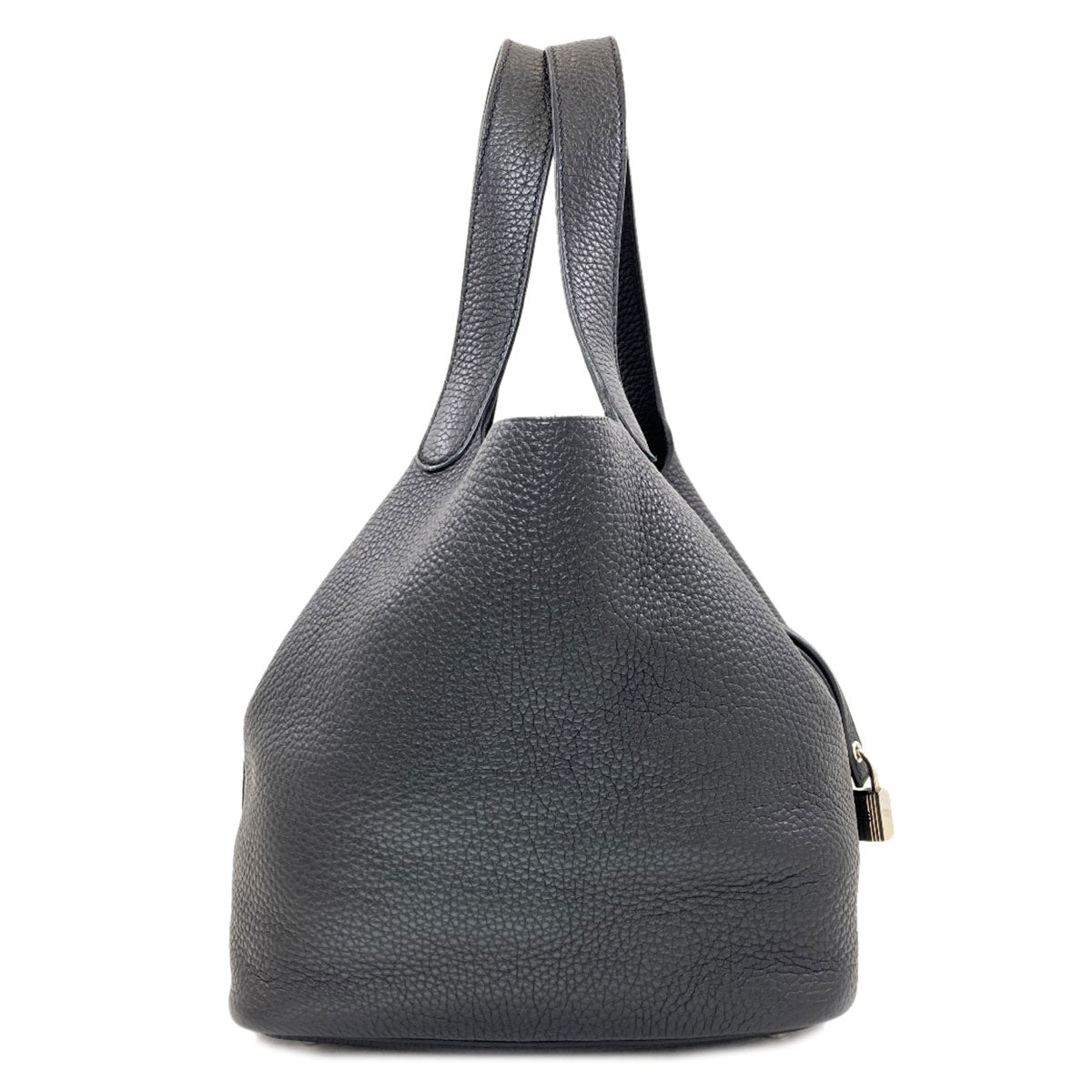 HERMES Picotin Lock MM SilverHardware Handbag Taurillon Clemence Ladies [Used]
