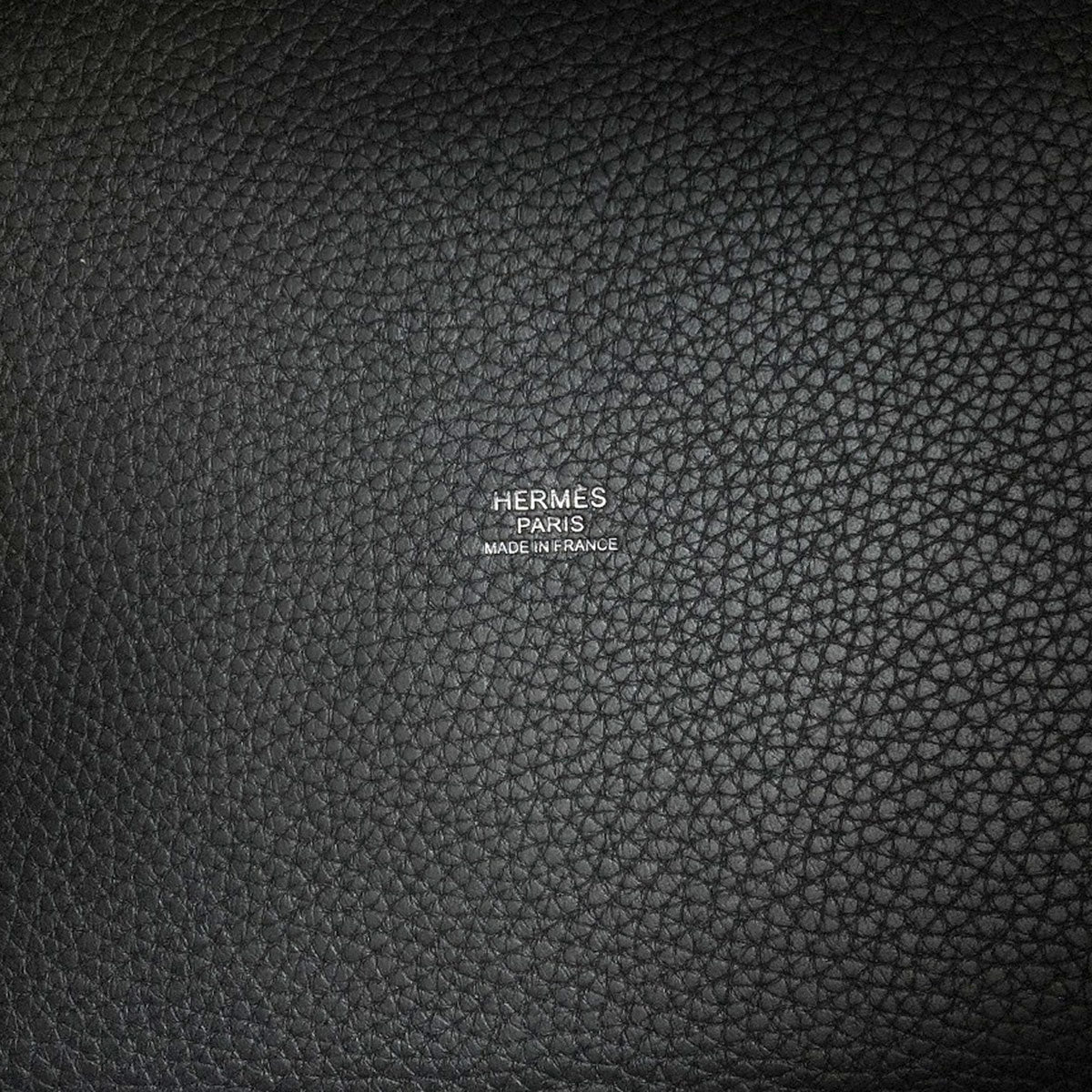 HERMES Picotin Lock MM SilverHardware Handbag Taurillon Clemence Ladies [Used]