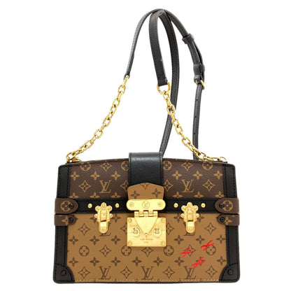 LOUIS VUITTON M43596 Trunk clutch Shoulder Bag Monogram reverse Ladies [Used]