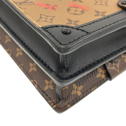 LOUIS VUITTON M43596 Trunk clutch Shoulder Bag Monogram reverse Ladies [Used]