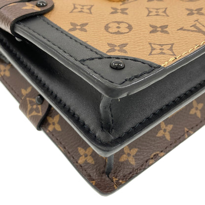 LOUIS VUITTON M43596 Trunk clutch Shoulder Bag Monogram reverse Ladies [Used]