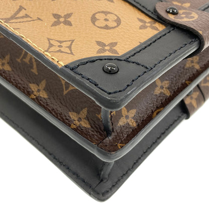 LOUIS VUITTON M43596 Trunk clutch Shoulder Bag Monogram reverse Ladies [Used]