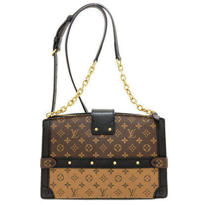 LOUIS VUITTON M43596 Trunk clutch Shoulder Bag Monogram reverse Ladies [Used]