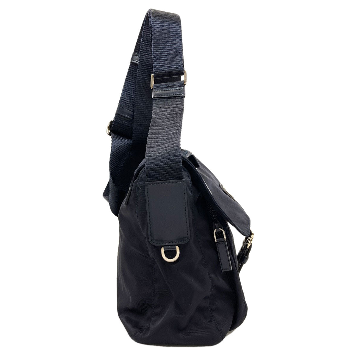 PRADA Logo Hardware Shoulder Bag Nylon Ladies [Used]