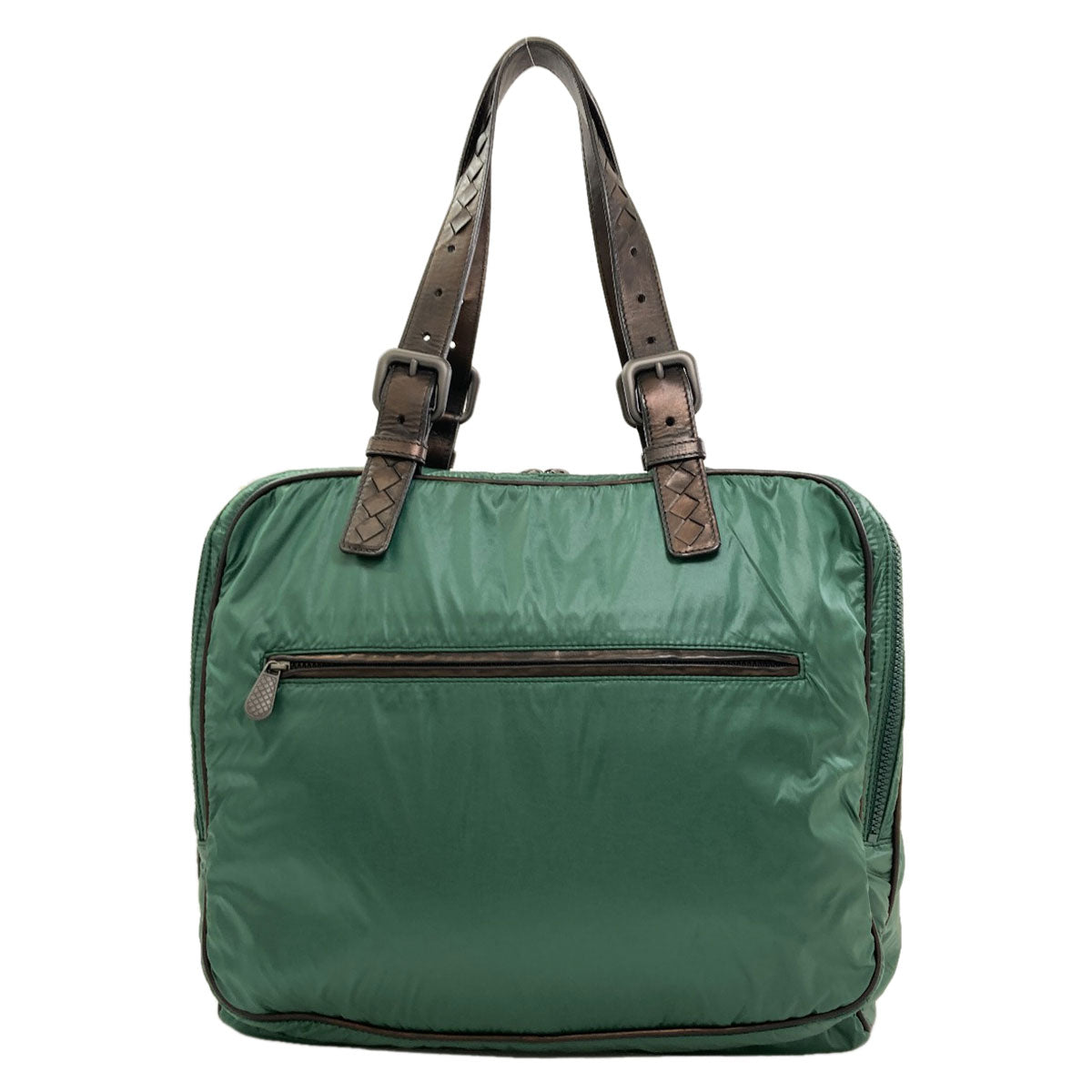 BOTTEGA VENETA Simple design Handbag Nylon Ladies [Used]
