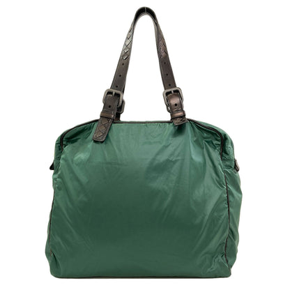 BOTTEGA VENETA Simple design Handbag Nylon Ladies [Used]