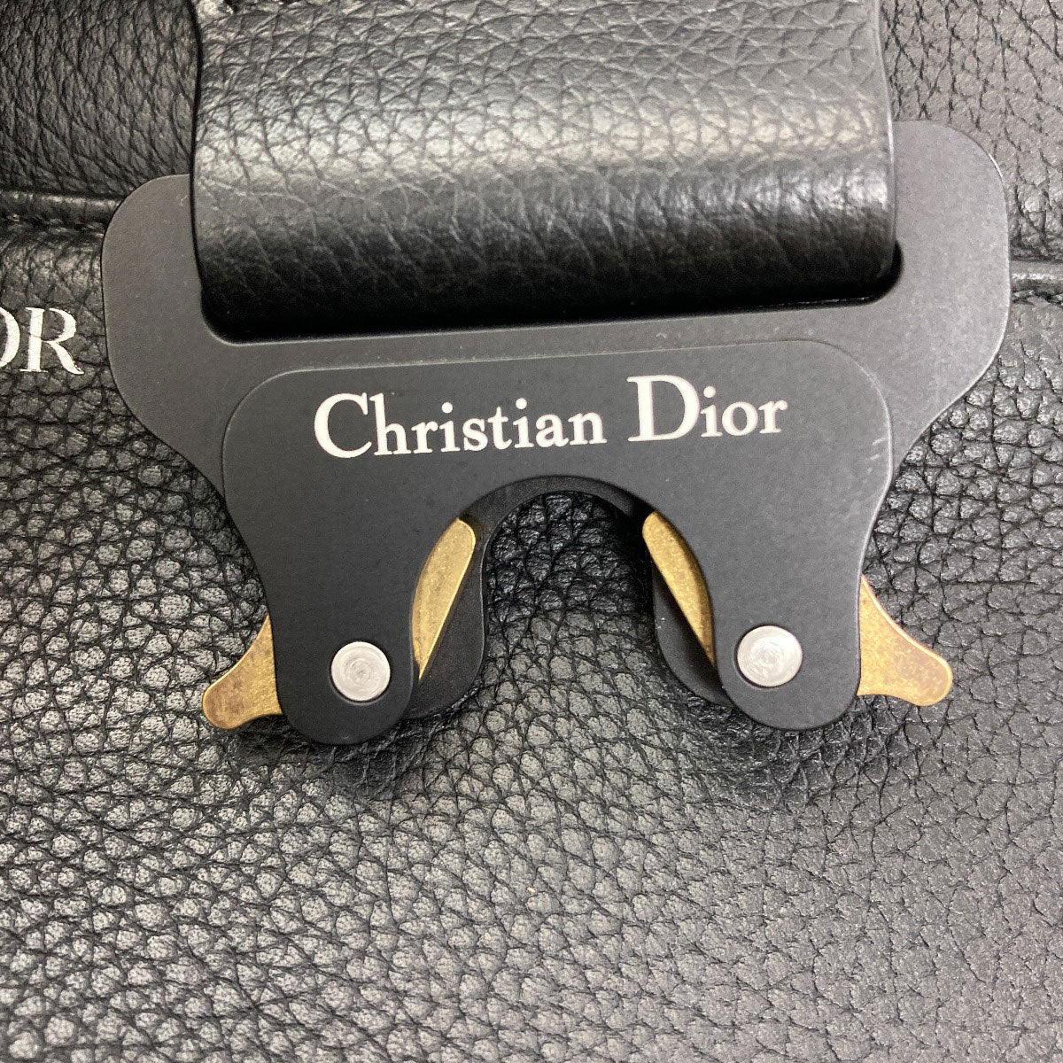 CHRISTIAN DIOR saddle body bag Calf Ladies [Used]