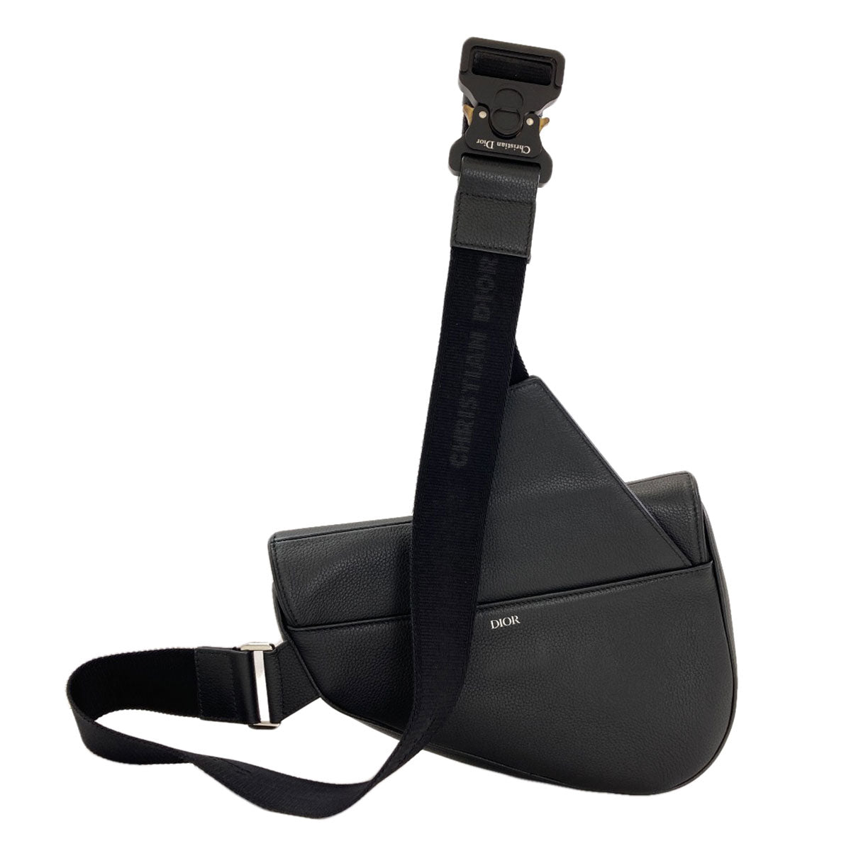 CHRISTIAN DIOR saddle body bag Calf Ladies [Used]