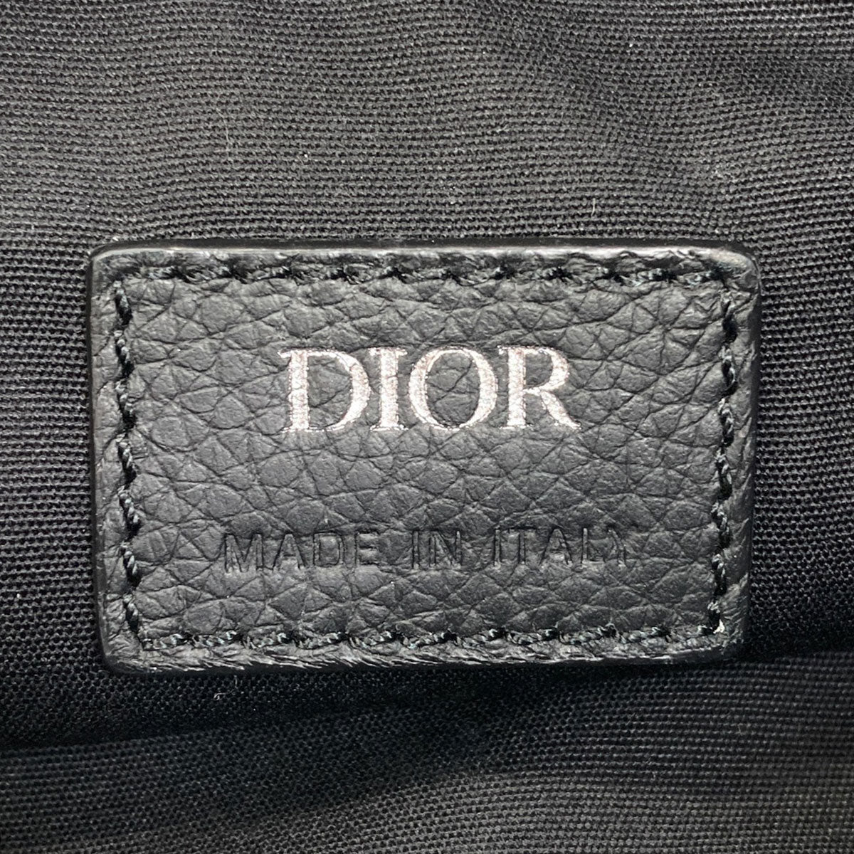 CHRISTIAN DIOR saddle body bag Calf Ladies [Used]