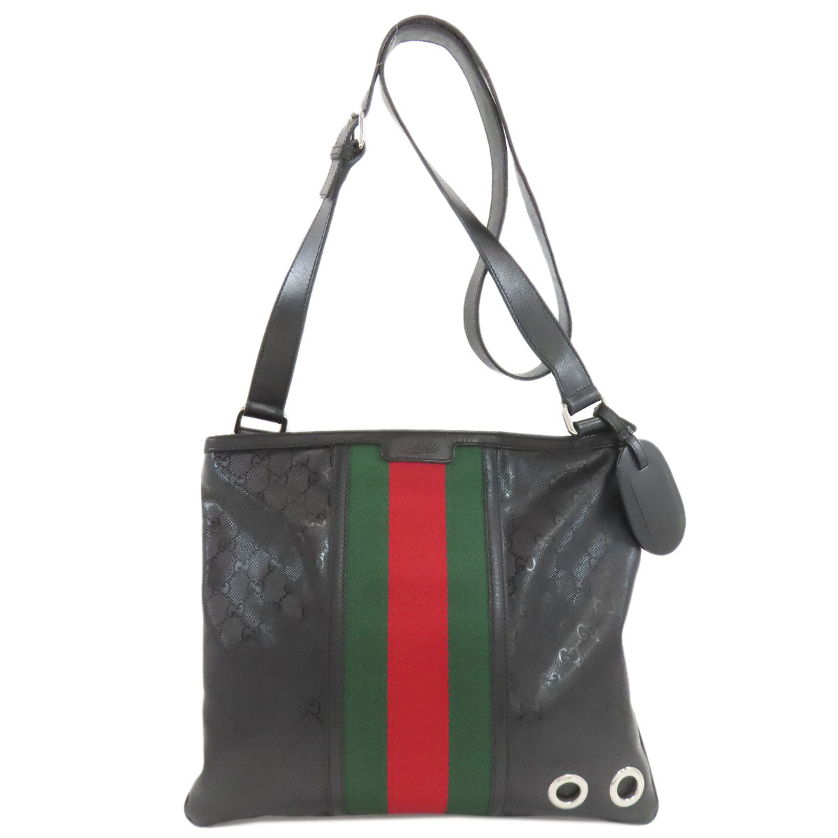 GUCCI 269379 GG Imprime Sherry Line Shoulder Bag PVC Ladies [Used]