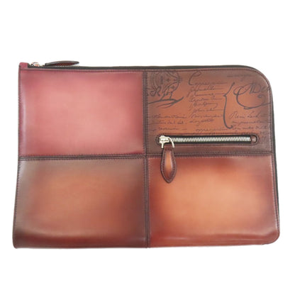 Berluti Nino TGM Calligraphy Clutch bag Calf Ladies [Used]