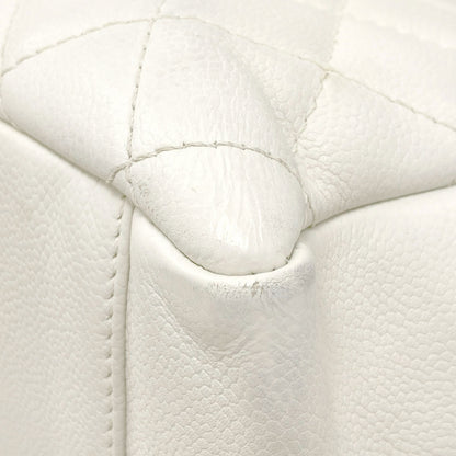 CHANEL COCO Mark Matelasse SilverHardware Tote Bag Grained Calfskin Skin Ladies [Used]