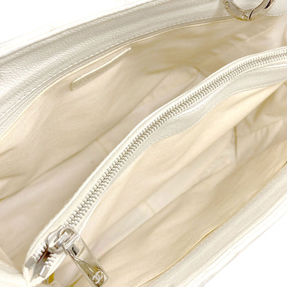 CHANEL COCO Mark Matelasse SilverHardware Tote Bag Grained Calfskin Skin Ladies [Used]