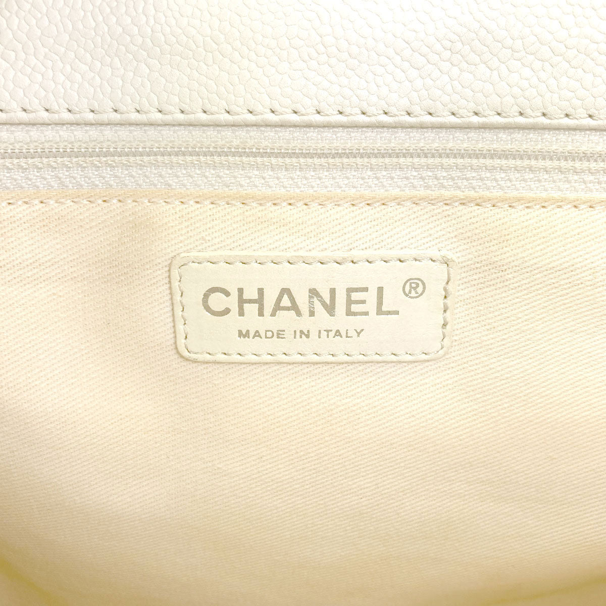 CHANEL COCO Mark Matelasse SilverHardware Tote Bag Grained Calfskin Skin Ladies [Used]