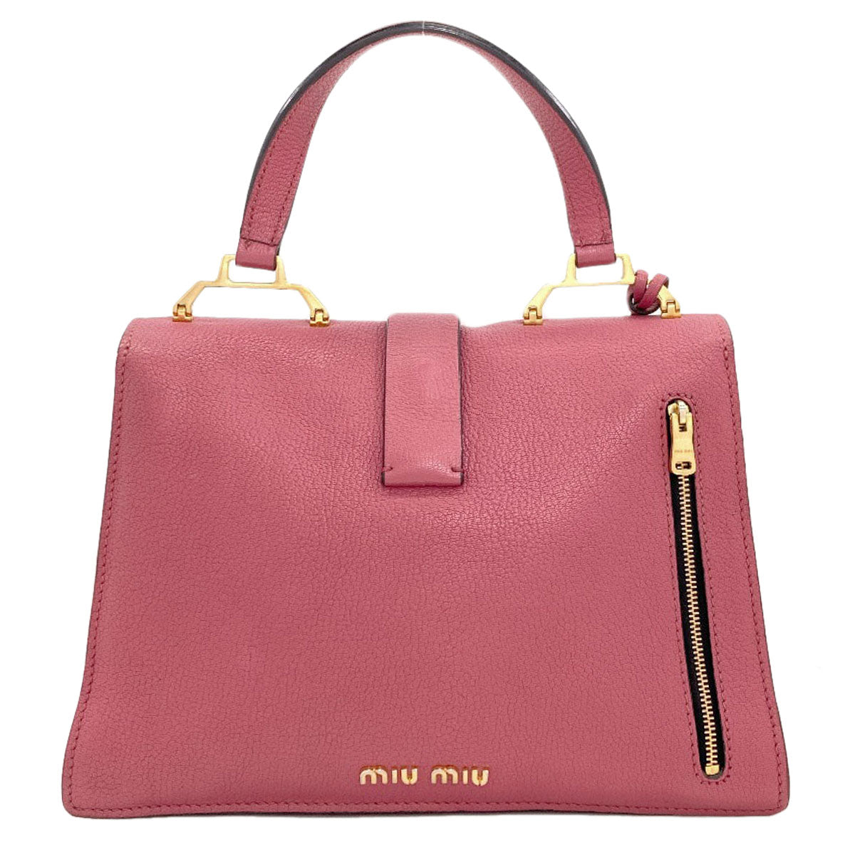MIUMIU 2WAY Handbag Leather Ladies [Used]
