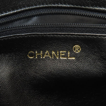 CHANEL Triple COCO Mark Gold Hardware Shoulder Bag Grained Calfskin Skin Ladies [Used]