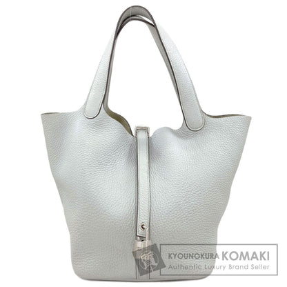 HERMES Picotin Lock MM SilverHardware Handbag Taurillon Clemence Ladies [Used]