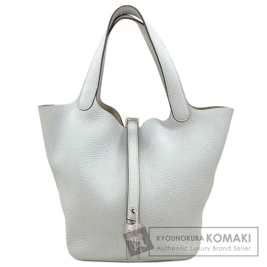 HERMES Picotin Lock MM SilverHardware Handbag Taurillon Clemence Ladies [Used]