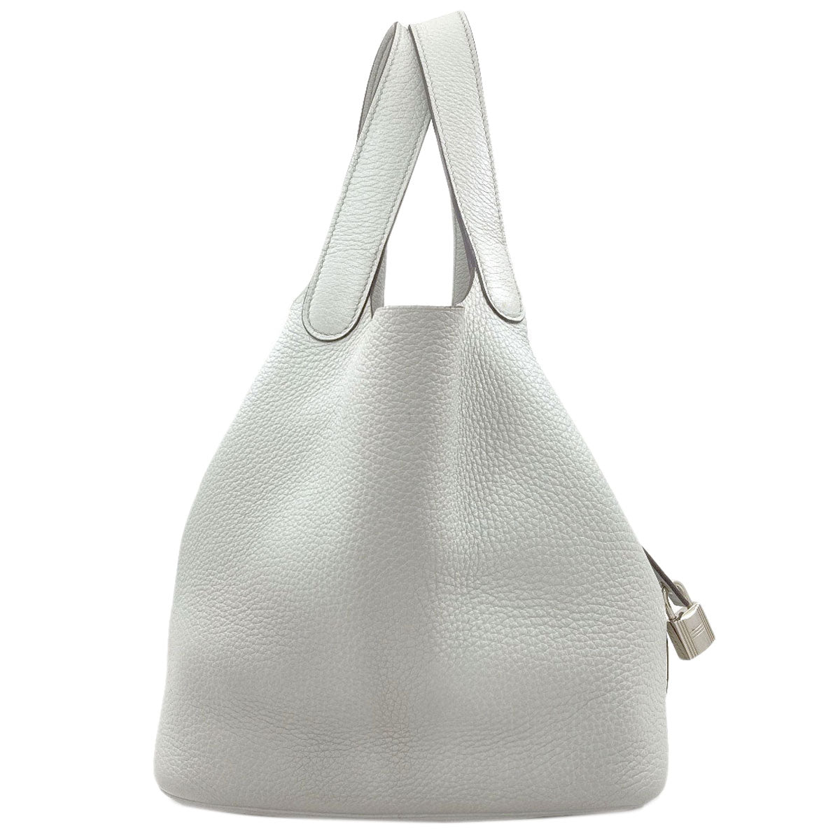 HERMES Picotin Lock MM SilverHardware Handbag Taurillon Clemence Ladies [Used]