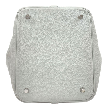 HERMES Picotin Lock MM SilverHardware Handbag Taurillon Clemence Ladies [Used]