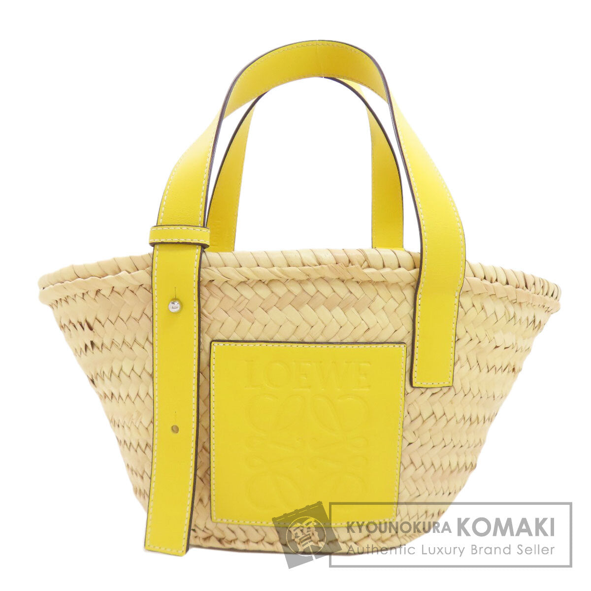 LOEWE Basket bag small Handbag Raffia Ladies [Used]